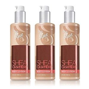 Lot of 3 True blue spa Shea cashmere body lotions